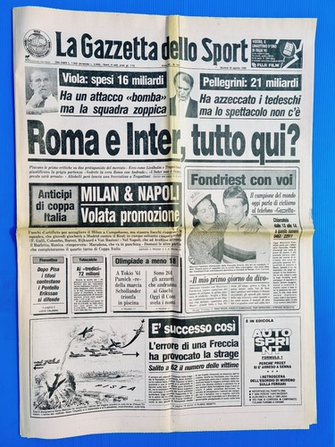 Gazzetta dello sport août - dello,