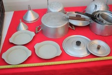 lot aluminium plat casserole