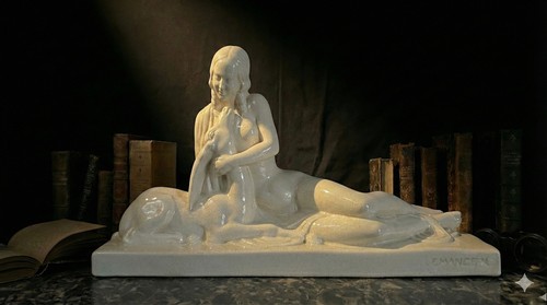 Sculpture art deco lemanceau - art,