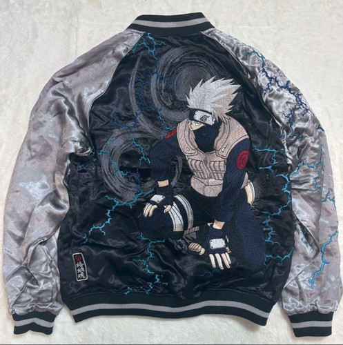 Veste satin naruto kakashi - naruto,