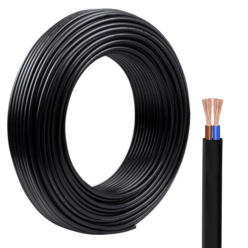 Fil électrique noir 2 - 10,