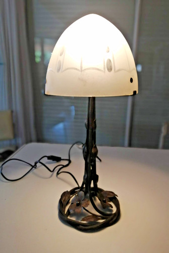 Ancienne lampe champignon - ancienne,