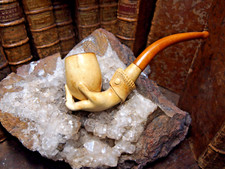 PIPE  EN ECUME DE MER SCULPTEE