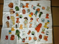 Lot de 50 découpis pour poupées à habiller années 60