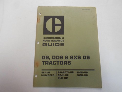 Caterpillar dd9 sxs - dd9, d9