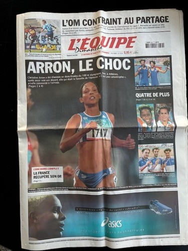 Athènes arron éliminée - jo,
