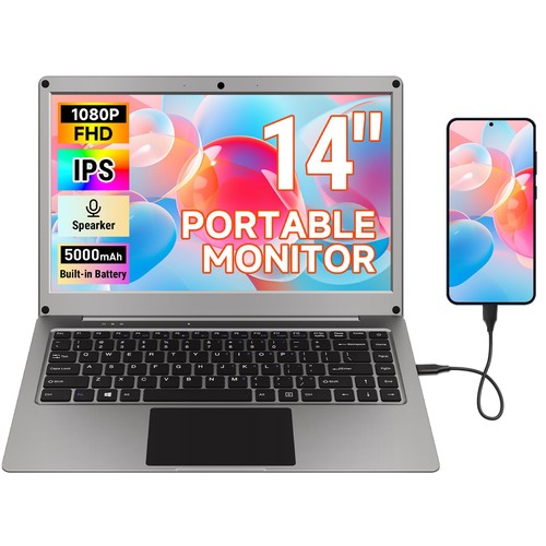 Portable monitor 1080p - 1080p, fhd