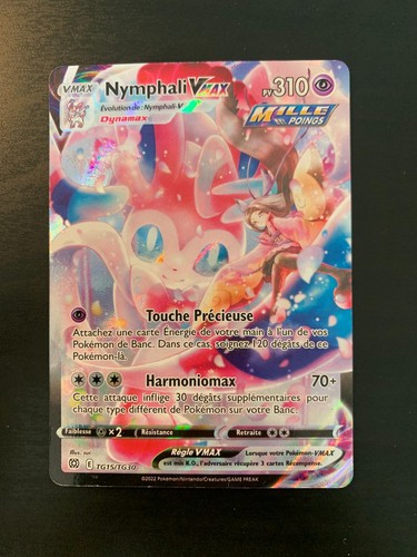 Carte pokémon nymphali vmax - carte,