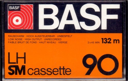 Basf cassette 90 vintage - lh-sm,