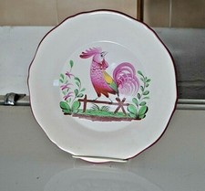ANCIEN Assiette de l'Est coq