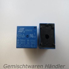 Relais 12V Dc À 250V AC Ou