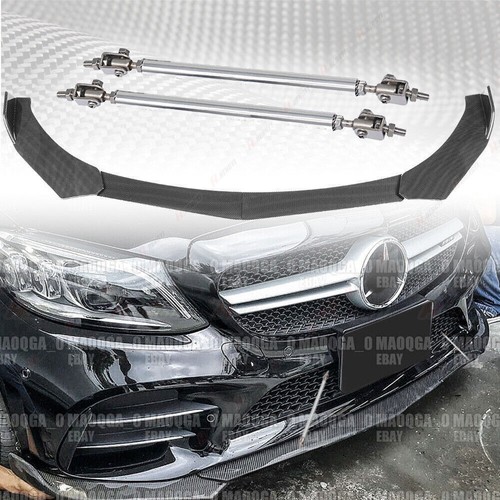 Carbone style spoiler avant - carbone,