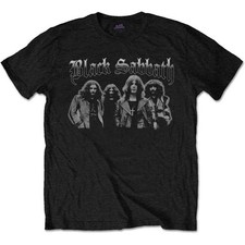 Black sabbath greyscale - black,