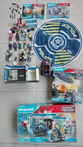 Lot playmobil police city - lot,