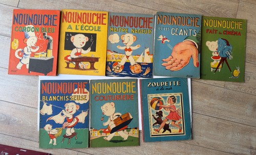 Lot anciennes nounouche - 7,