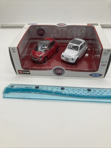 Coffret fiat 500 burago avec - 500,