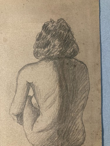 Ancien dessin crayon - ancien,