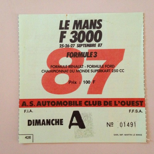 Billet mans f3000 - billet,