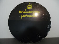 Ancienne plaque Ronde Welcomme
