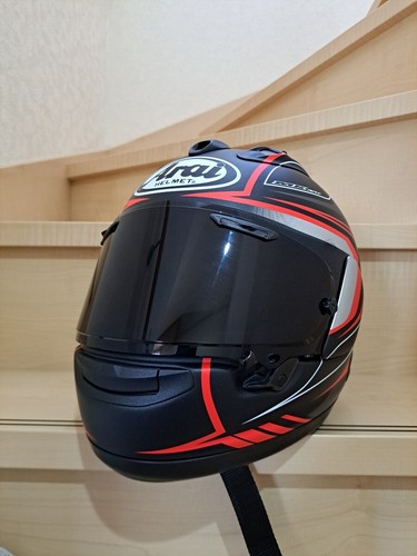 Arai maze helmet l - rx-7x, smoke