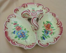 PLAT MENDIANT EN FAÏENCE DE