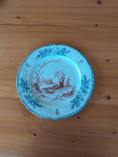 Assiette etang hbc - assiette, "l'etang"