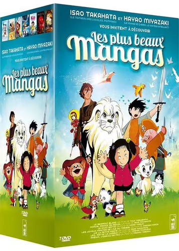 Coffret manga films dvd - coffret,