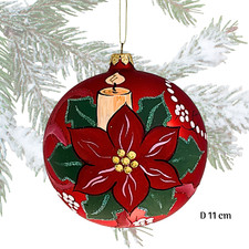 Boule Noël Verre soufflé