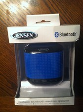 Jensen Portable Bluetooth Wireless Speaker. Brand New. Blue.