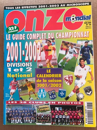 Onze mondial hors série 36 - onze,
