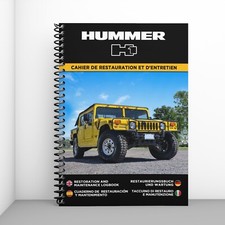 HUMMER H1 : Cahier de Restauration  - Personnalisation gratuite !