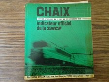 RARE CHAIX N° 4272 INDICATEUR