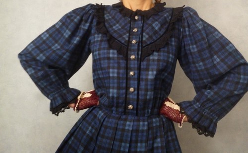 Vintage cottage peasant dirndl - vintage,