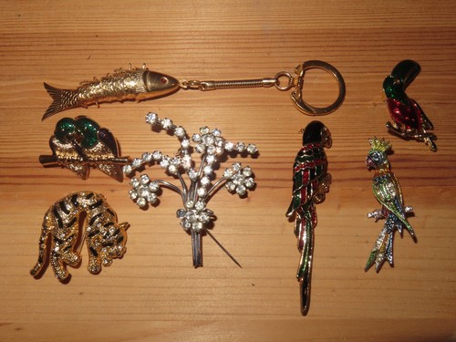Lot pendentifs broche - de,