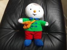 Doudou Peluche Tchoupi Vert