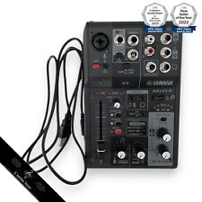 YAMAHA AG03MK2 B Noir 3ch Live Streaming Mixer USB Audio Interface Japon Neuf