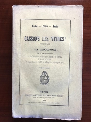 Cassons les vitres rome - les,