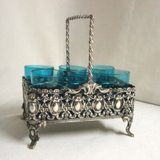 6 VERRES gobelets LIQUEUR