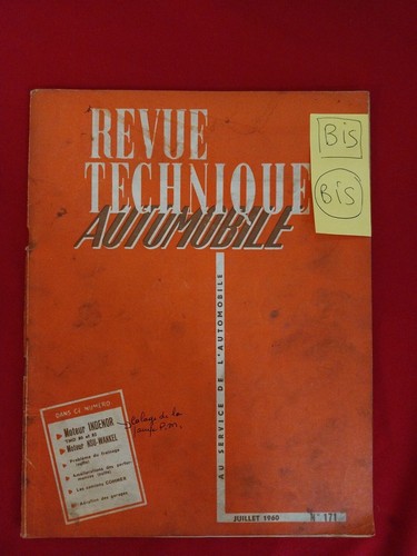 Revue technique moteur peugeot - technique,