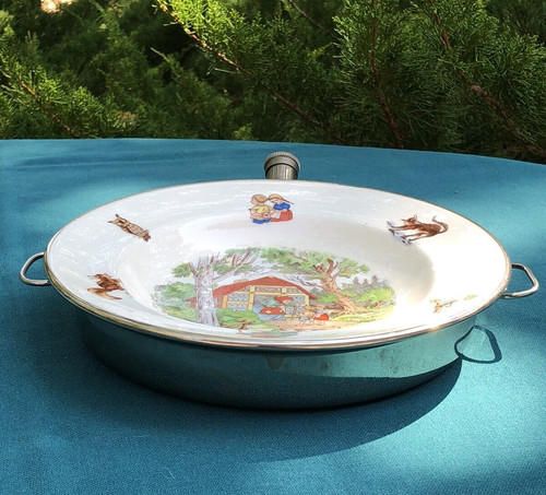 Superbe assiette bouillie - assiette, à