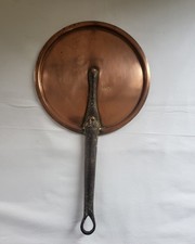 Ancien Couvercle pour Casserole en Cuivre n°24