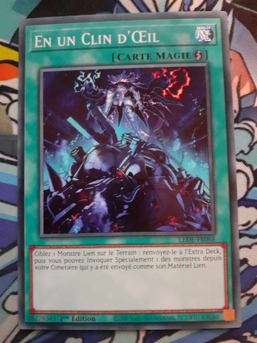 Carte en un clin - yu-gi-oh,