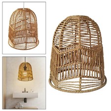 Abat-jour suspendu tissé