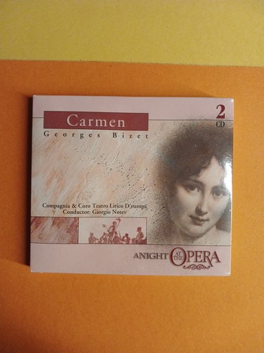 Carmen georges bizet - cd,