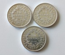 FRANCE - Lot 3 monnaies 10