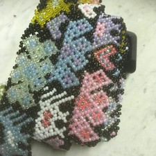 ceinture en perles - travail des indiennes Huichol