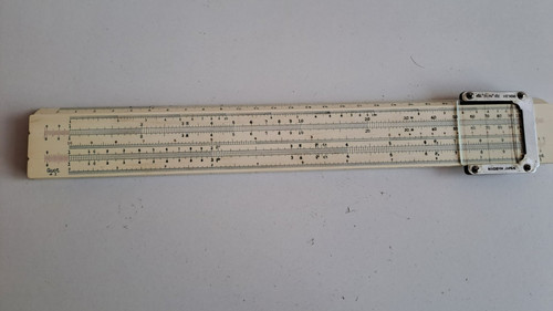 Ancienne règle calcul en - a,