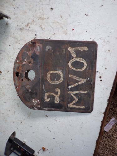 Plaque immatriculation - plaque,
