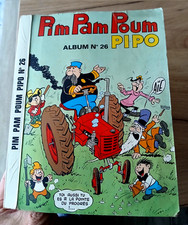 RARE BD album reliure PIM PAM POUM PIPO n° 26 avec 100.101.102.103 LUG 1970
