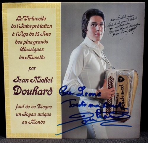 Signed jean michel douhard - douhard, lp